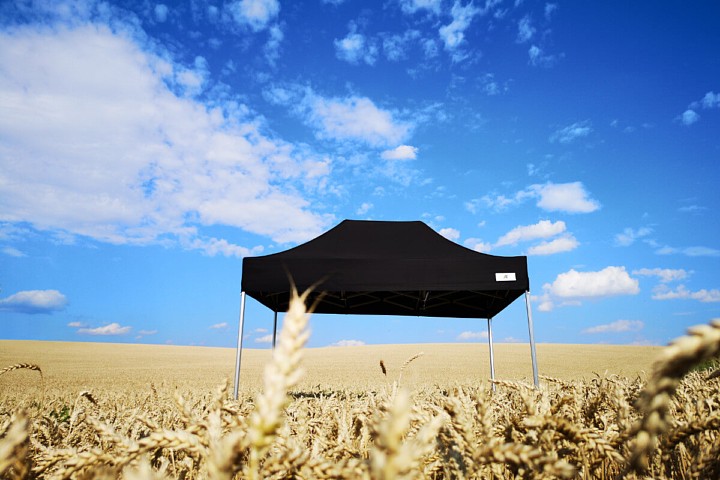 2x2 m corturi promoționale foarfece