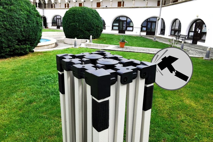 Cort publicitar 2x3m