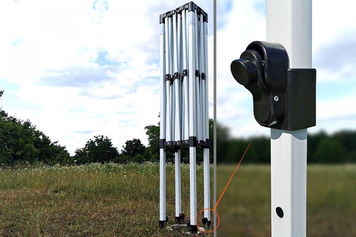 Cort pliabil pentru imprimare 2X3