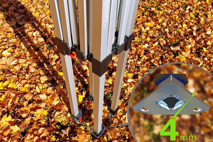 2mx2m Cort foarfecă publicitară