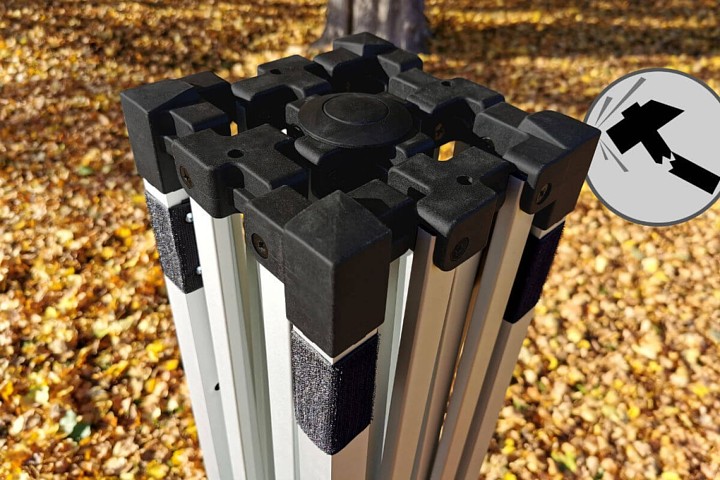 3mx3m Cort foarfecă publicitară