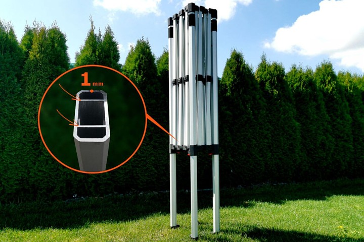 Cort expoziție de petrecere 2x2